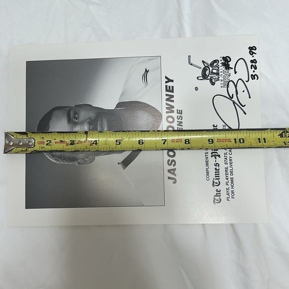 New Orleans Brass meet & greet card - Picture 4 of 4